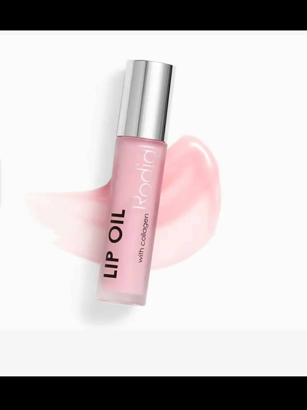 Rodial Pink Lip Oil with Silver Cap